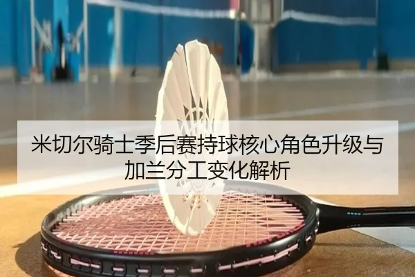 米切尔骑士季后赛持球核心角色升级与加兰分工变化解析